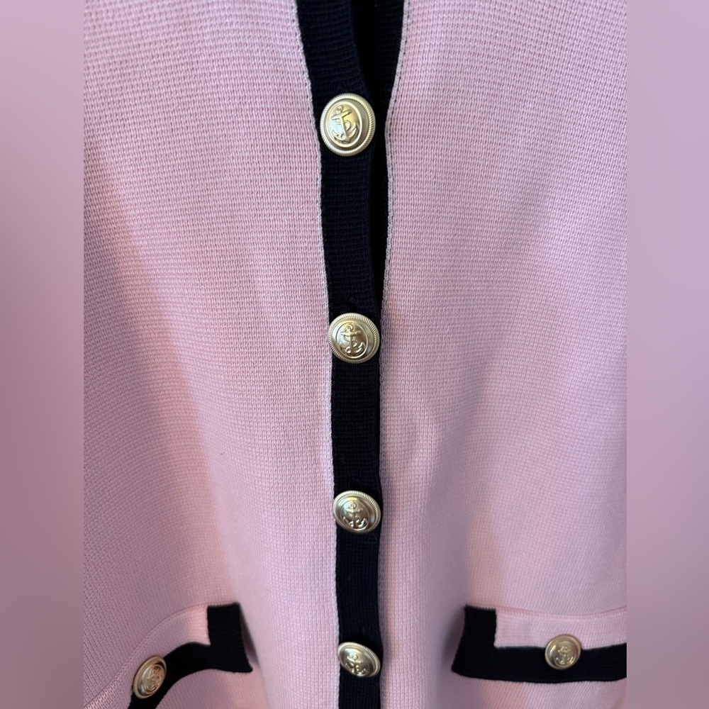 Boden Holly knitted sweater jacket pink size 16-18 new with tags. K0708 - Picture 4 of 6